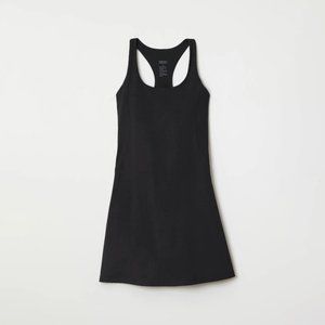 Girlfriend Collective Black Paloma Racerback Dress